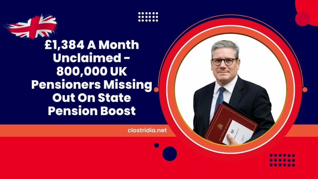 £1,384 A Month Unclaimed - 800,000 UK Pensioners Missing Out On State Pension Boost
