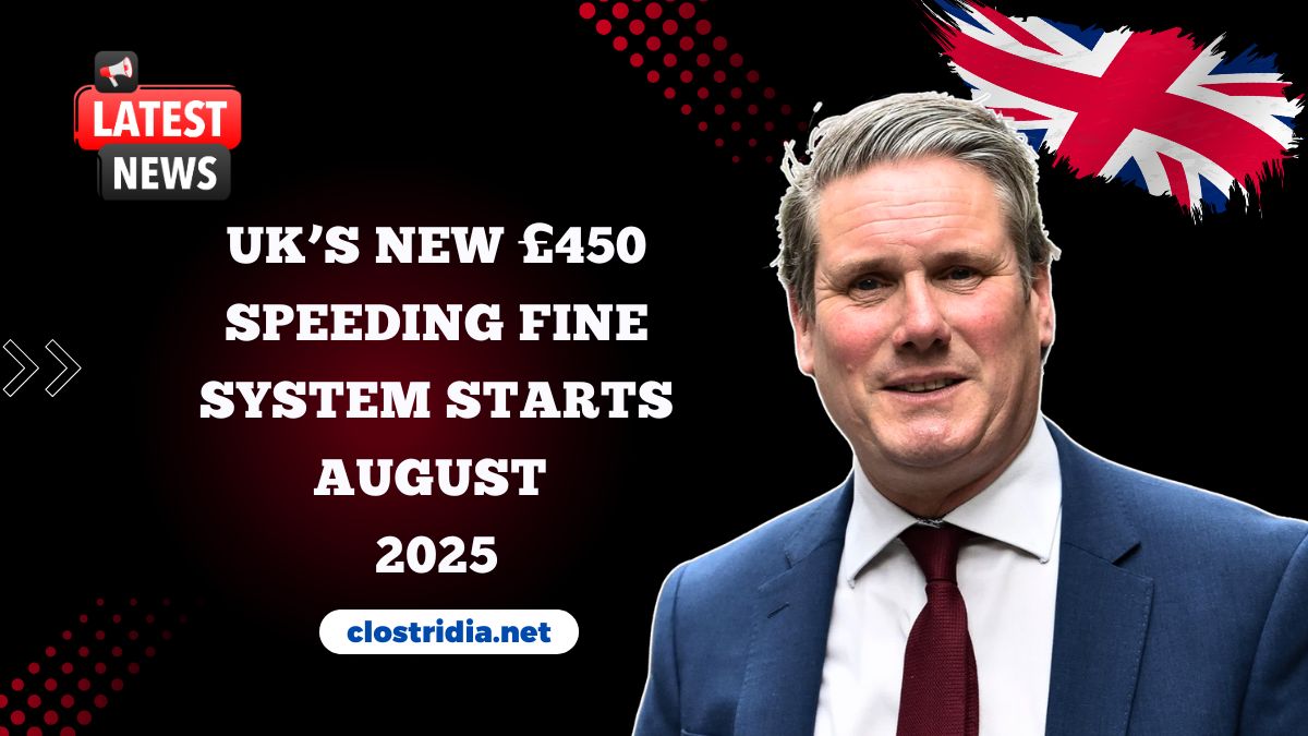 UK’s New £450 Speeding Fine System Starts August 2025 – AI Cameras To Target Repeat Offenders