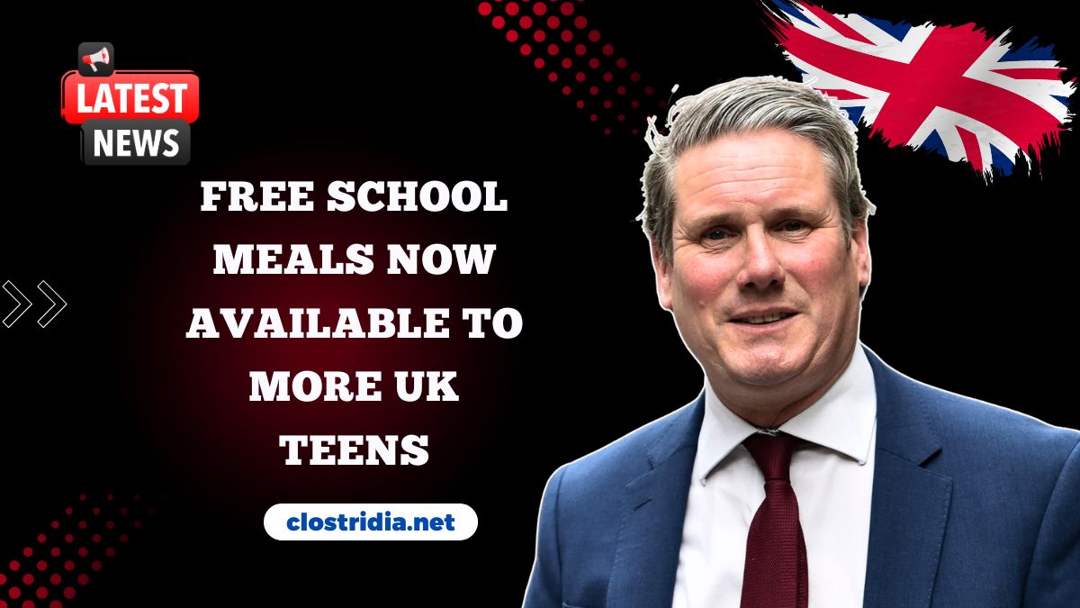 Free School Meals Now Available To More UK Teens – Eligibility Changes For 2025