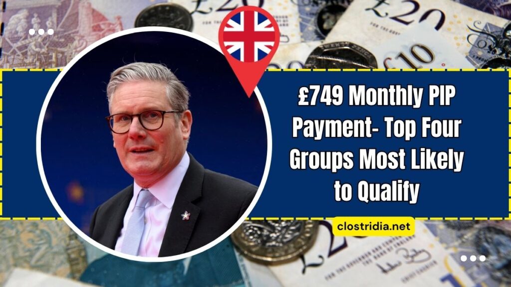 £749 Monthly PIP Payment- Top Four Groups Most Likely to Qualify