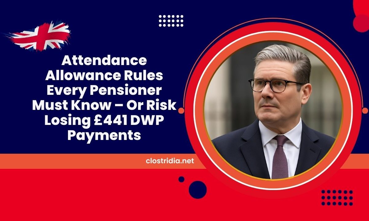 Attendance Allowance Rules Every Pensioner Must Know – Or Risk Losing £441 DWP Payments