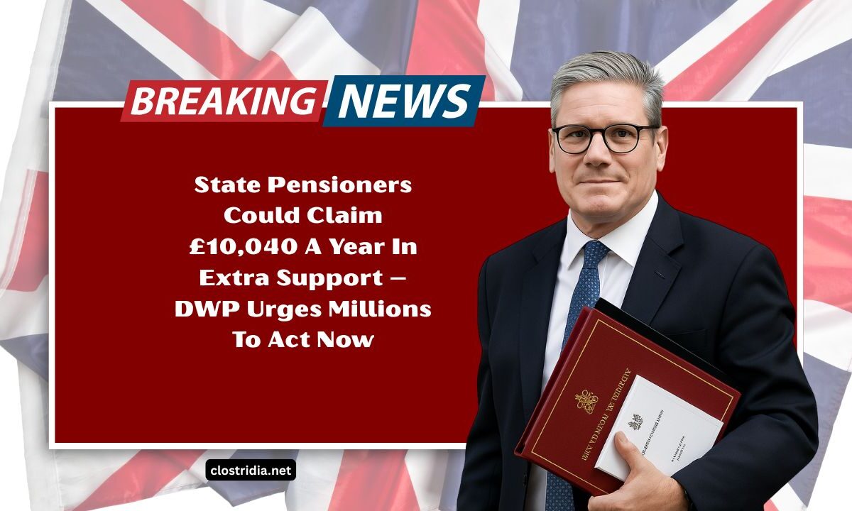 State Pensioners Could Claim £10,040 A Year In Extra Support – DWP Urges Millions To Act Now