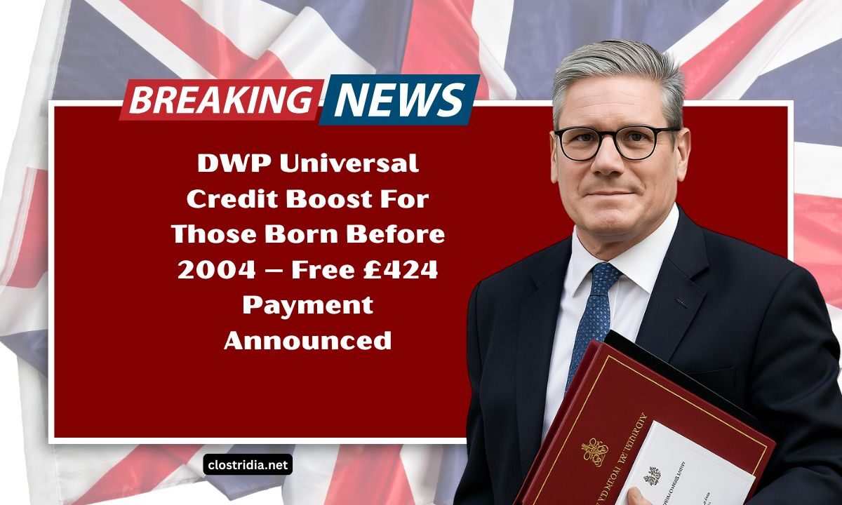 DWP Universal Credit Boost For Those Born Before 2004 – Free £424 Payment Announced