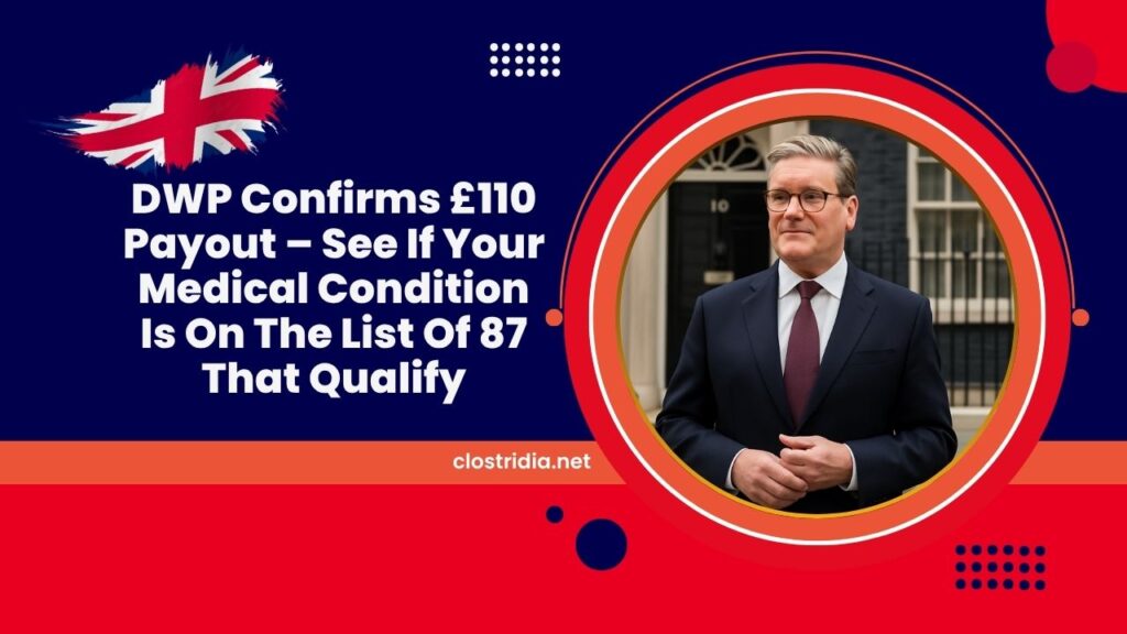 DWP Confirms £110 Payout – See If Your Medical Condition Is On The List Of 87 That Qualify