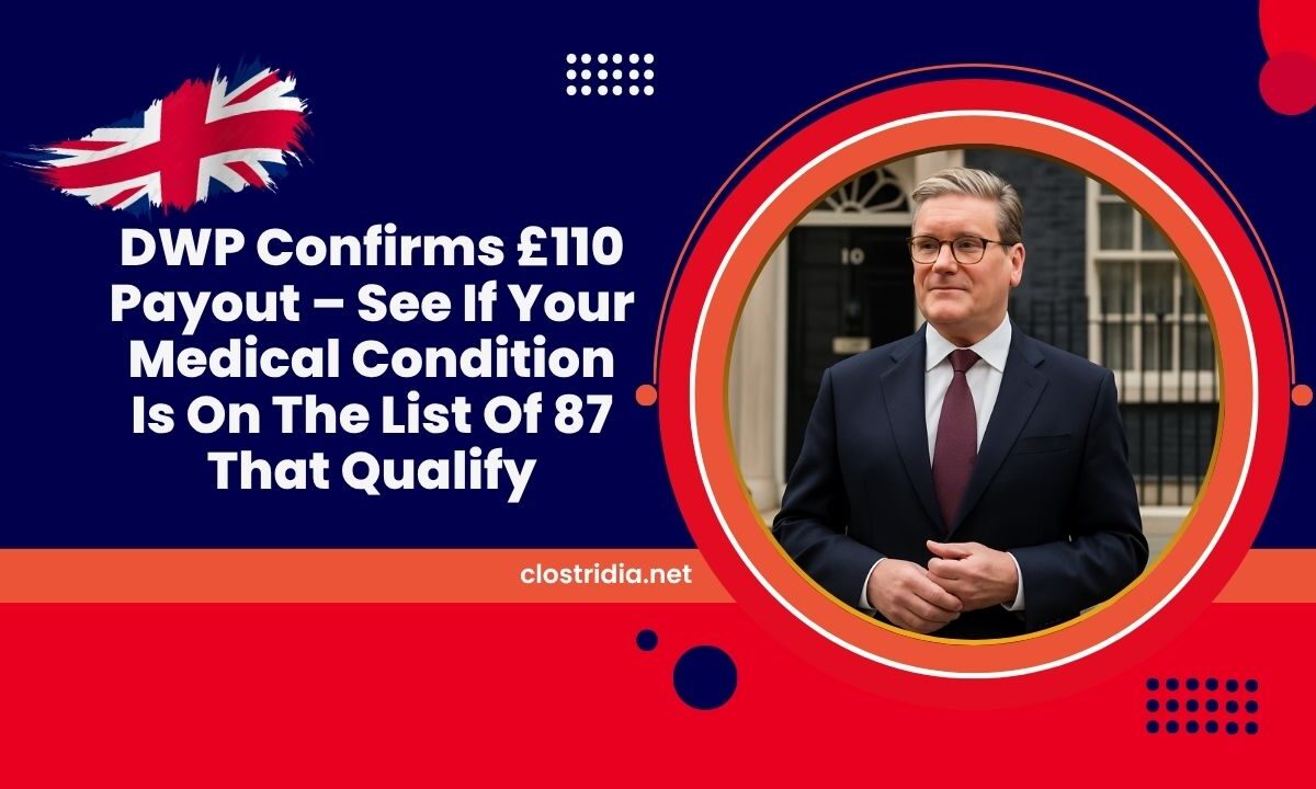 DWP Confirms £110 Payout – See If Your Medical Condition Is On The List Of 87 That Qualify
