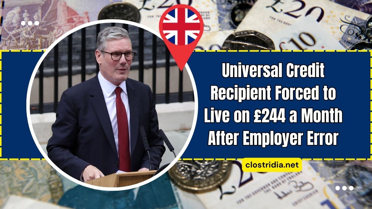 Universal Credit Recipient Forced to Live on £244 a Month After Employer Error