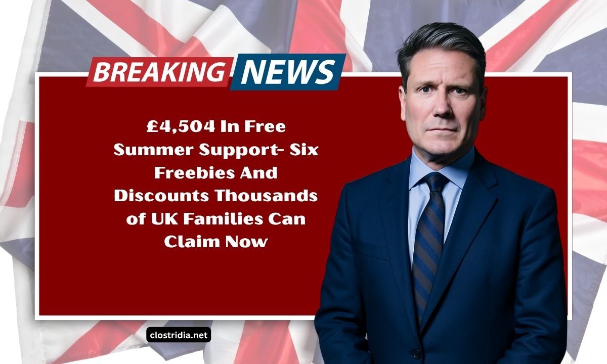 £4,504 In Free Summer Support- Six Freebies And Discounts Thousands of UK Families Can Claim Now